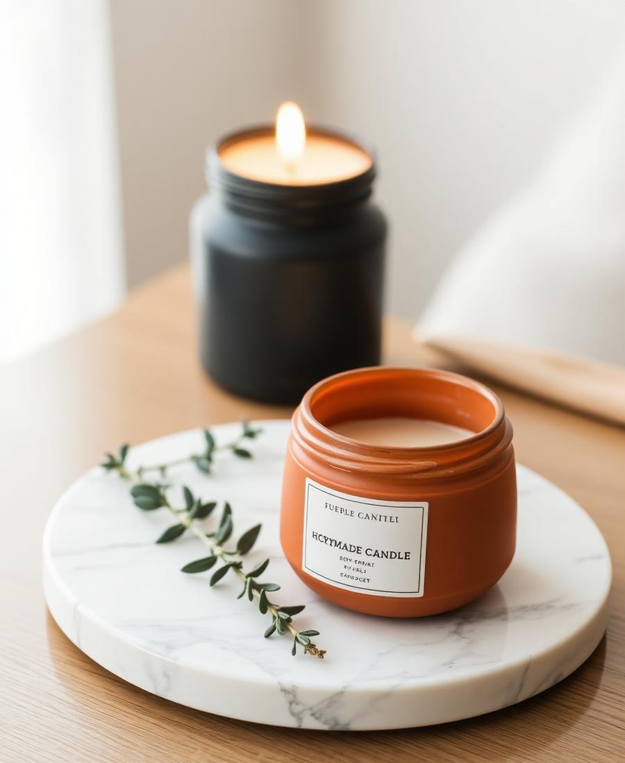 Terracotta Soy Candle