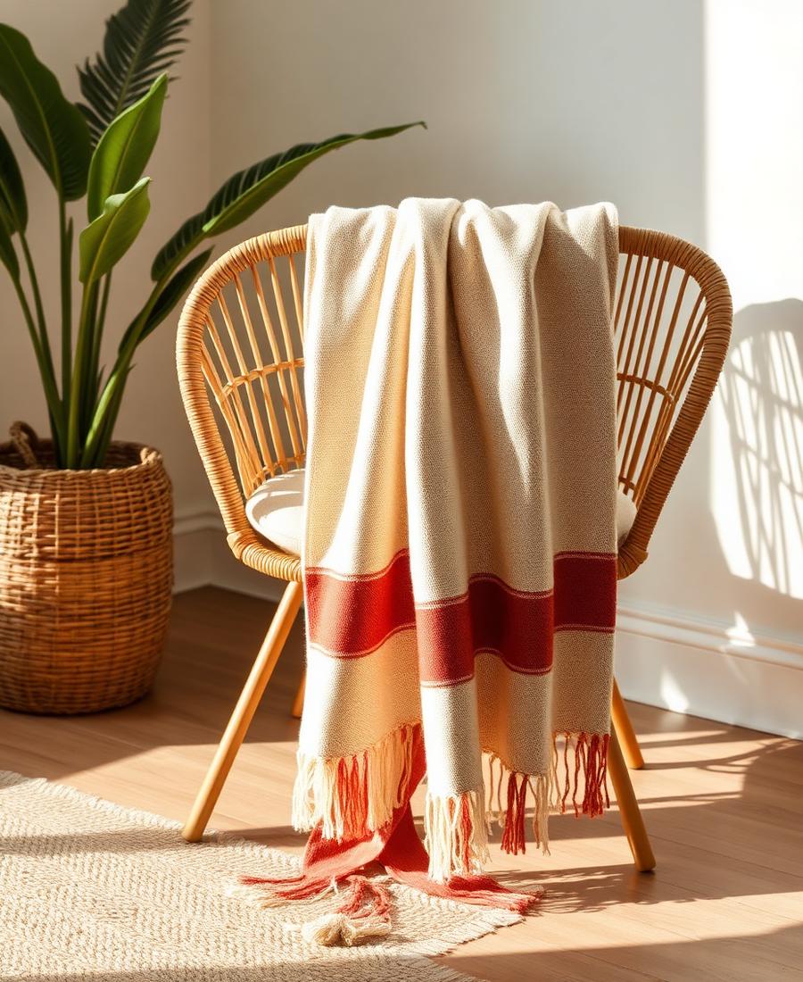 Woven Cotton Throw